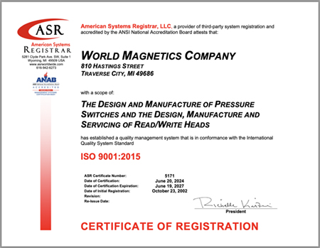 Click to view ISO:9001:2015 certificate
